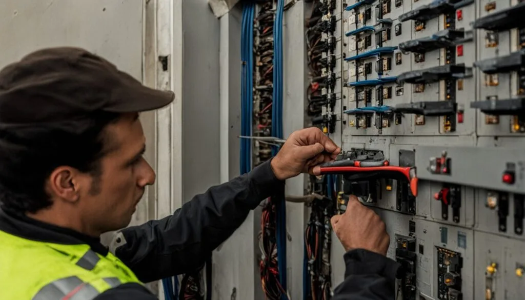 Mantenimiento de paneles eléctricos