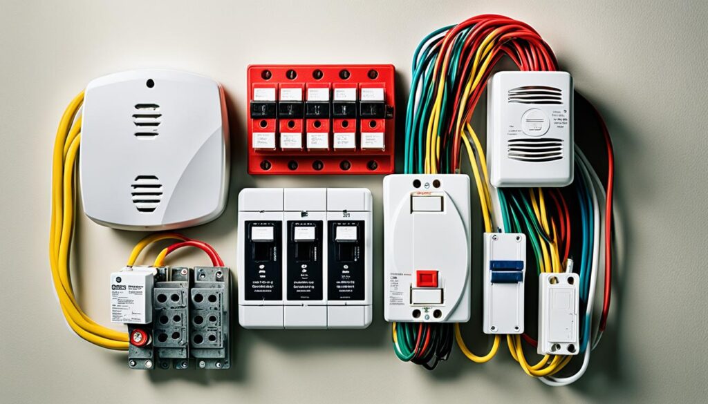 protección contra incendios eléctricos